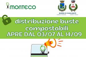 distribuzione buste compostabili